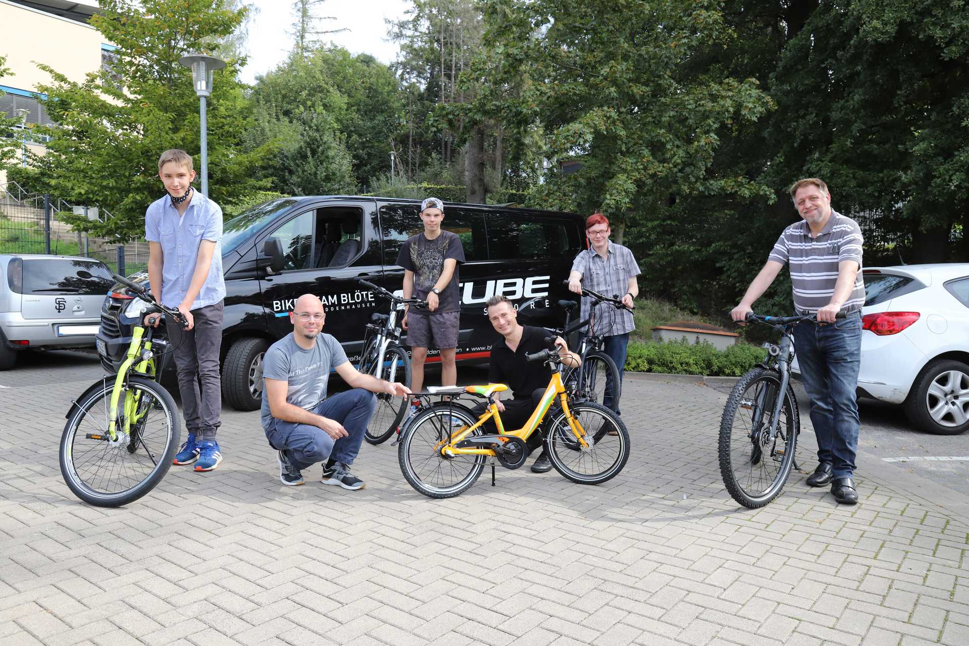 Bike-Team Blöte spendet Fahrräder - Diakonische Stiftung Wittekindshof